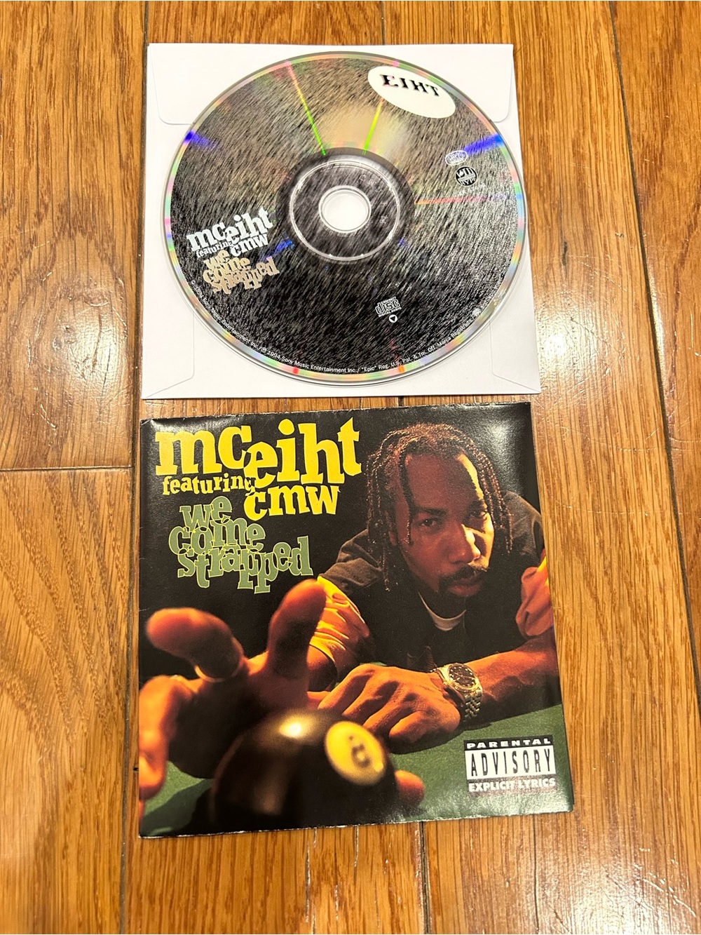 MC Eiht featuring CMW - We Come Strapped CD 1994 Epic Street West Coast Rap